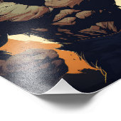 Werewolf Monster Foto Afdruk (Hoek)