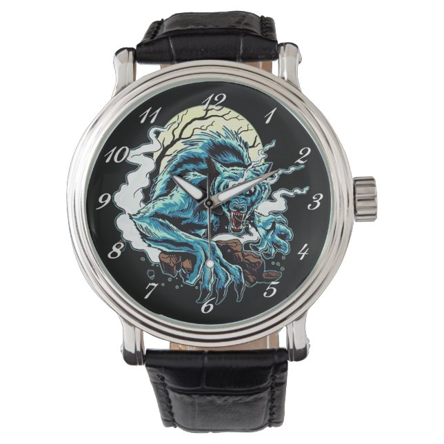 Werewolf Moon Horloge (Voorkant)