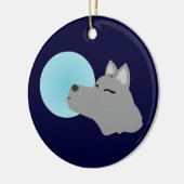Werewolf Moon Keramisch Ornament (Links)
