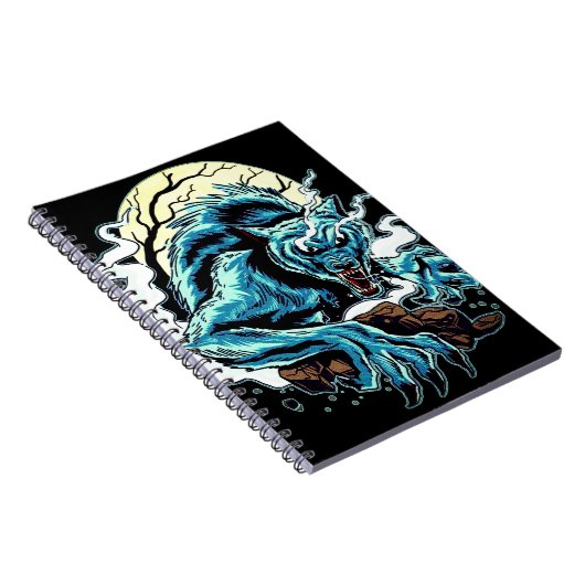 Werewolf Moon Notitieboek (Rechterzijde)