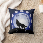 Werewolf Moon Phase Bad Moon Cushion Kussen (Deken)