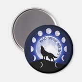 Werewolf Moon Phase Magnet (Voorkant / Achterkant)
