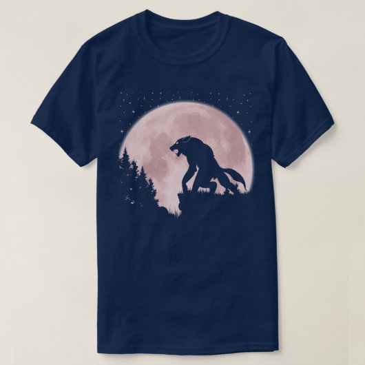 Werewolf Moon T-shirt (Design voorkant)