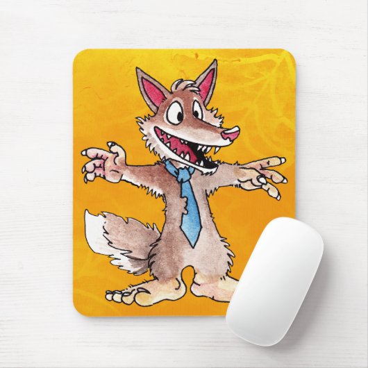 Werewolf Mousepad Muismat (Met muis)