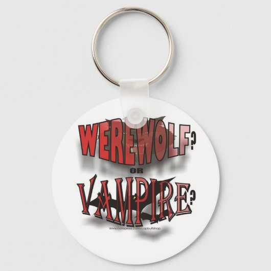 WEREWOLF OF VAMPIRE SLEUTELHANGER (Voorkant)
