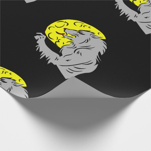 WEREWOLF-opvulpapier Cadeaupapier (Hoek)