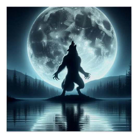 Werewolf Perfect Poster (Voorkant)