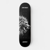 Werewolf Personalized Persoonlijk Skateboard (Voorkant)