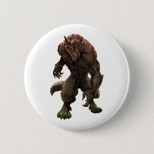 Werewolf Pin/Button Ronde Button 5,7 Cm (Voorkant)