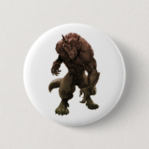 Werewolf Pin/Button Ronde Button 5,7 Cm