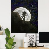 Werewolf Poster (Thuiskantoor)