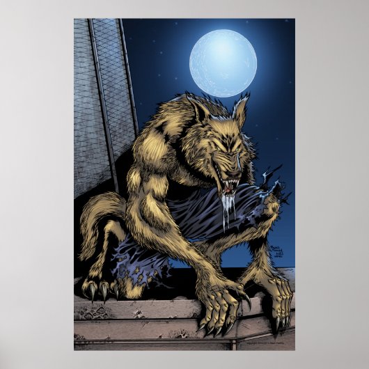 Werewolf-poster Poster (Voorkant)