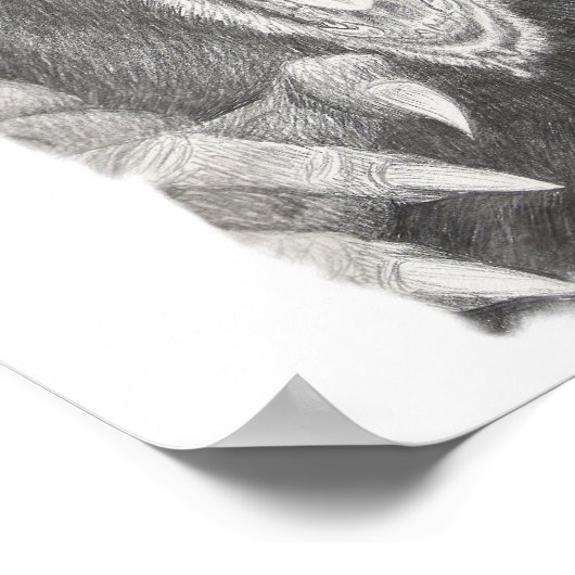 Werewolf-Poster Poster (Hoek)