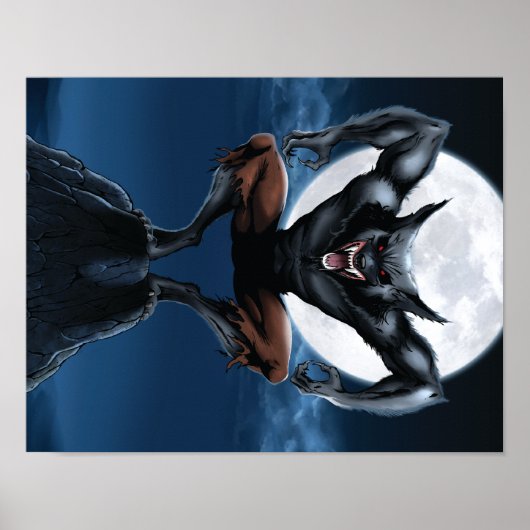 Werewolf-Poster Poster (Voorkant)