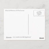 Werewolf Shaman van de rest Briefkaart (Achterkant)