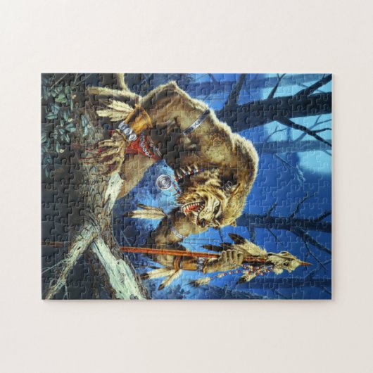 Werewolf Shaman van de rest Legpuzzel (Horizontaal)