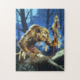 Werewolf Shaman van de rest Legpuzzel