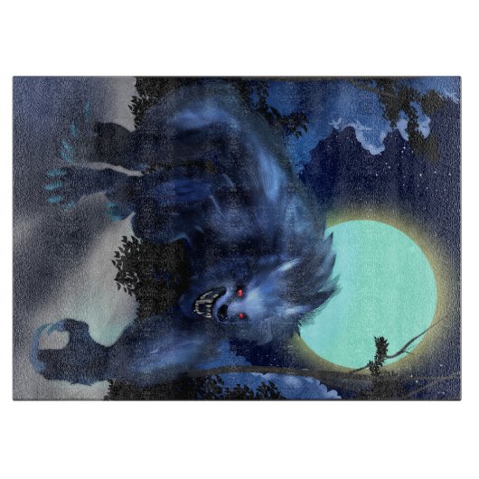 Werewolf Snijplank (Voorkant)