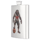 Werewolf Soccer Player Halloween Horror Art Flacon (Links)