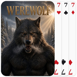 Werewolf-speelkaarten, Pokerkaart Pokerkaarten