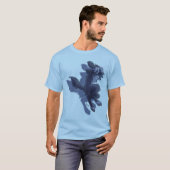 Werewolf springen t-shirt (Voorkant volledig)
