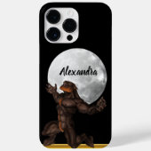Werewolf staat voor de maan Case-Mate iPhone case (Achterkant)