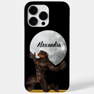 Werewolf staat voor de maan Case-Mate iPhone 14 pro max hoesje