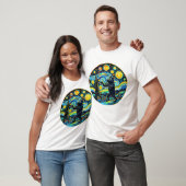 Werewolf Starry Night Van Gogh T-shirt - Grappig & (Unisex)