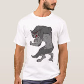 "Werewolf" T-Shirt van Nathan Lee James (Voorkant)