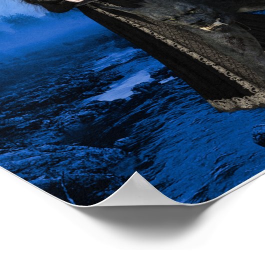 Werewolf Vampire Enchantress Halloween Poster (Hoek)