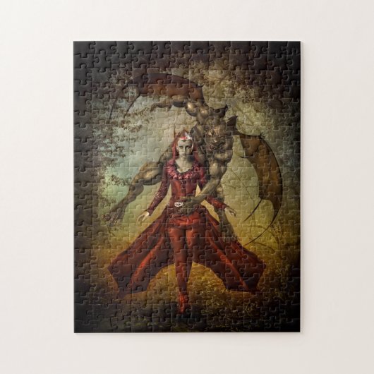 Werewolf Vampire Puzzle Legpuzzel (Verticaal)