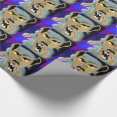 Werewolf Verpakkingspapier Cadeaupapier (Hoek)
