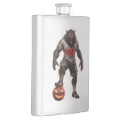 Werewolf-voetbalspeler Halloween-horror kunst Flacon (Rechts)
