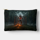 Werewolf-voetbalspeler Halloween-horrorart Etui (Voorkant)