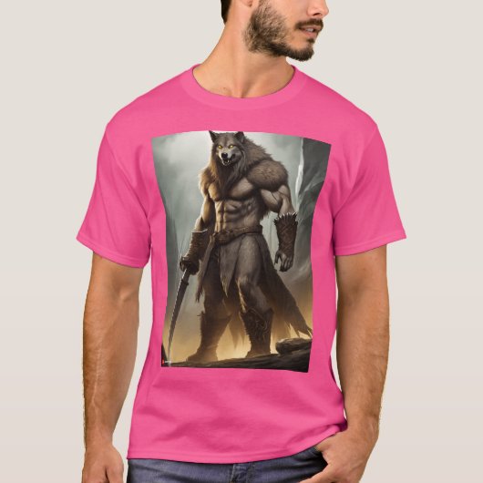 Werewolf Warrior T-shirt (Voorkant)