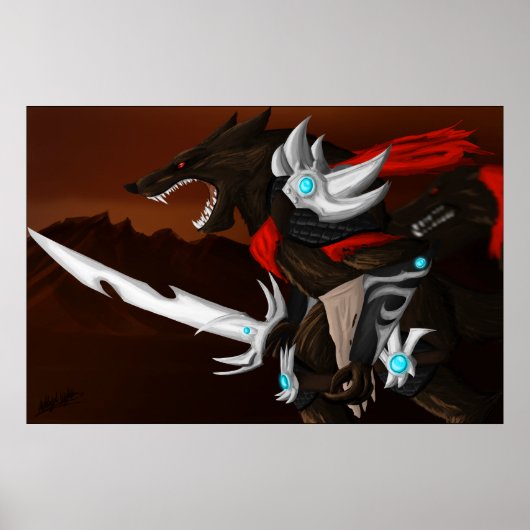 Werewolf Warriors Poster (Voorkant)