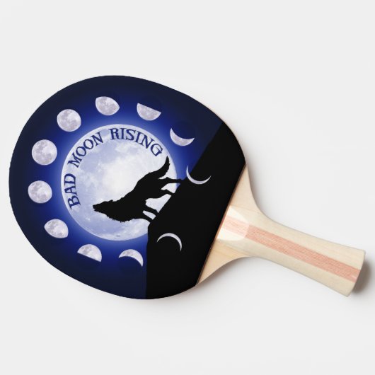 Werewolf/Wolf Tafeltennisbatje (Zijkant)