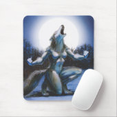 Werewolf Woman Mousepad Muismat (Met muis)