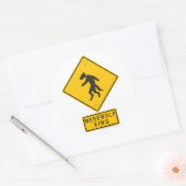 Werewolf XING Ronde Sticker (Envelop)
