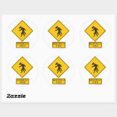 Werewolf XING Ronde Sticker (Vel)