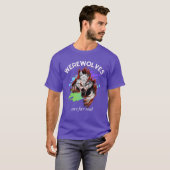 Werewolves Are Fur Real boy T-shirt (Voorkant volledig)