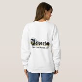 Werewolves met pizza dames sweatshirt (Achterkant volledig)
