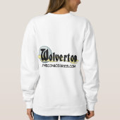 Werewolves met pizza dames sweatshirt (Achterkant)