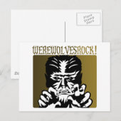 Werewolves Rock! #2 Briefkaart (Voorkant / Achterkant)