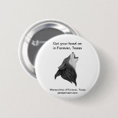 Werewolves van Forever, Texas, knop Ronde Button 5,7 Cm (Voorkant /achterkant)