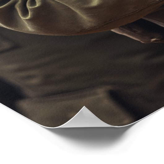 Werf nu, knuffelt later soldaat poster (Hoek)