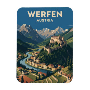 Werfen, Oostenrijk Oostenrijk Magneet