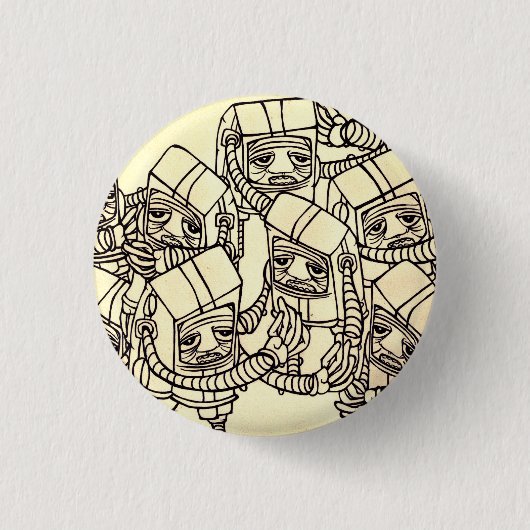 werk0189 ronde button 3,2 cm (Voorkant)