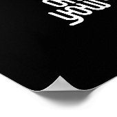 werk aan de basis van uw eigen aanstekingsrecht poster (Hoek)