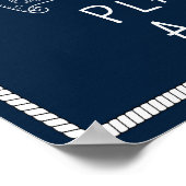 Werk als een Kapitein, Speel als een Piraat Poster (Hoek)